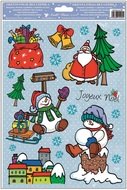 Decorative Window Cling – Town