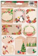 219 Samolepic&iacute; jmenovky na d&aacute;rky 17 x 25,5 cm př&iacute;rodn&iacute; kraft pap&iacute;r, 10 ks-3