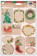 219 Samolepic&iacute; jmenovky na d&aacute;rky 17 x 25,5 cm př&iacute;rodn&iacute; kraft pap&iacute;r, 10 ks-6
