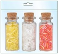 22015 Kor&aacute;lky mix barev v lahvičce, 3 x 8 g -2