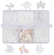 22028 Dekorace mix b&iacute;l&aacute; 6 druhů, 30 g-1