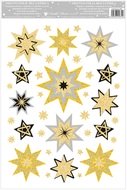 Decorative Window Cling – Six-pointed Star