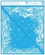 Decorative Window Cling – Snow Wind