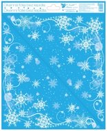 Decorative Window Cling – Ice Flakes
