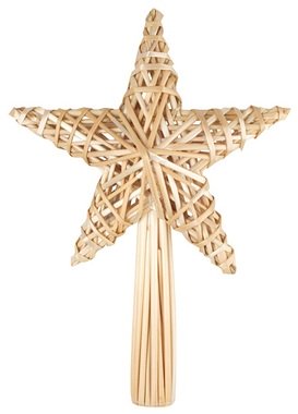 Straw Tree Top Star 25 x 30 cm 