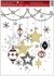 Decorative Window Cling – Gold Stars