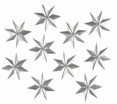 Tin Stars for Christmas Metal Casting – 10 pcs