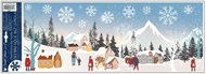 Decorative Window Cling – Village