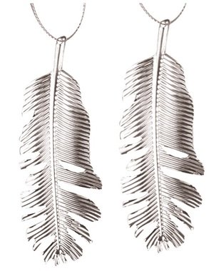 Hanging Feather 10 cm, 2 pcs