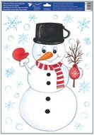 Decorative Window Cling – Black Pot