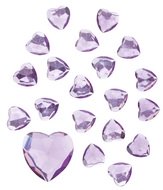 2883 Srdíčka samolepicí fialová 2 cm, 20 ks-1