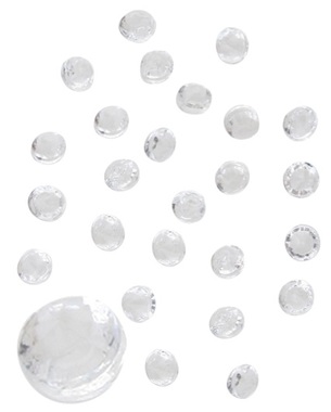 Acrylic Beads 3 mm, 20g, Clear