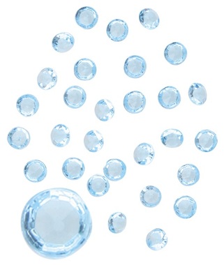 Acrylic Beads 3 mm, 20g, Blue