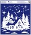Decorative Window Cling - Cottage in the Wood