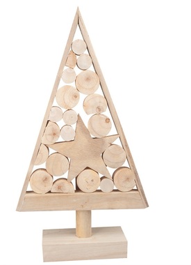 Wooden Tree flat 22 x 41 x 6 cm