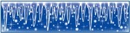Decorative Window Cling – Icicles