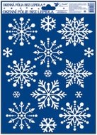 Decorative Window Cling – Classic Snowflakes