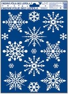 Decorative Window Cling – Snowflakes with an inner Motif