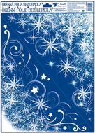Decorative Window Cling – Snow