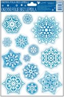 Decorative Window Cling – Round Snowflakes