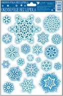 Decorative Window Cling – Fine Snowflakes