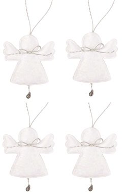 Hanging Angels 7 cm, 4 pcs
