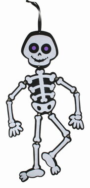 Felt Skeleton 19 x 61 x 1 cm for hanging