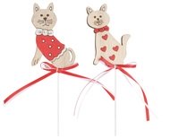 4280 Kočka dřevěn&aacute; 7,5 cm s ma&scaron;l&iacute; + &scaron;pejle-1