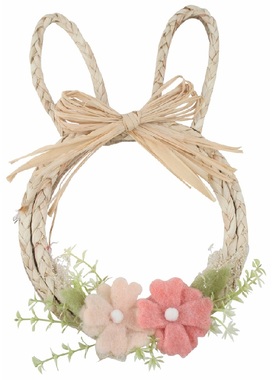 Easter Wreath with Ears 17 x 26 x 3 cm for hanging