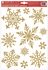 Decorative Window Cling – Flakes with Stars