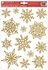 Decorative Window Cling – Flakes decorated