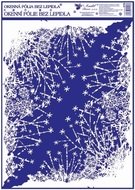 Decorative Window Cling – Frost with Pine Needles