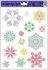 Decorative Window Cling – Pastel Snowflakes