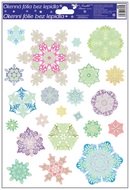 Decorative Window Cling – Various Snowflakes