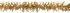 Tinsel Garland 200 cm 2. GOLD