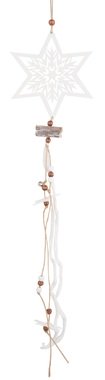Hanging Wooden Star 75 cm 