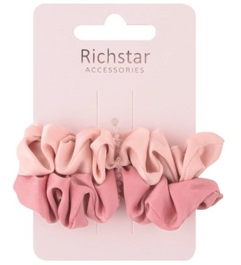 Fabric Elastic Scrunchies 2 pcs