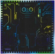 6682 Sada &scaron;krabac&iacute;ch obr&aacute;zků s doplňky 19 x 22 cm - roboti-2