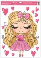 Decorative Window Cling – Little Girl
