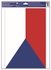Decorative Window Cling – Czech flag (1 pc.)