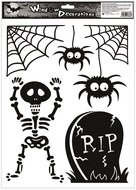 Decorative Window Cling – Skeletons