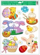 Decorative Window Cling – Dessert with a Candle