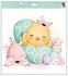 Decorative Window Cling – Chick with green Egg