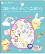 6955 Samolepky kuř&aacute;tka 30 ks v krabičce 13 x 15,5 cm-1