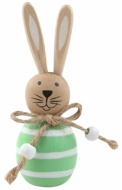 Wooden Bunny 3.5 x 10 x 3.5 cm for standing
