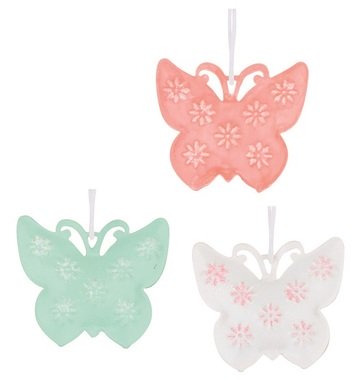 Metal Butterfly 4 x 3,5 x 1 cm, 6 pcs in Box