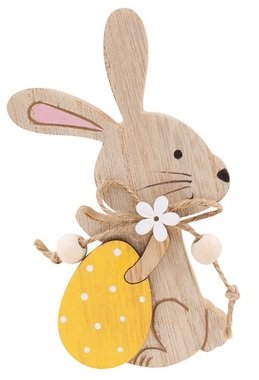 Standing Wooden Rabbit 12 cm 