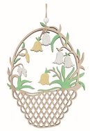 7387 Vyřez&aacute;van&yacute; ko&scaron;&iacute;k se žlut&yacute;mi květy dřevěn&yacute; 11 x 15 x 0,5 cm na zavě&scaron;en&iacute;-1