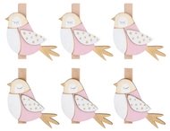7476 Pt&aacute;čci na kol&iacute;čku 4 cm, 6 ks v s&aacute;čku-1