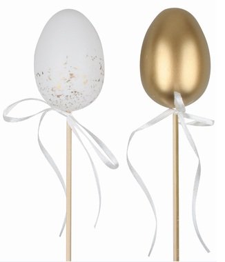 6 cm Plastic Egg on Stick